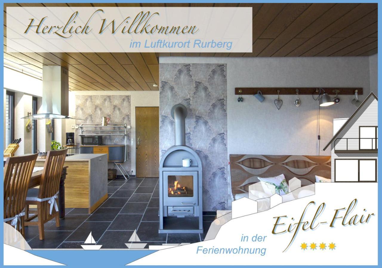 Ferienwohnung Eifel-Flair Geraeumig-Stilvoll-Ruhige Lage Am Rursee Und Nationalpark Eifel Рурберґ Екстер'єр фото